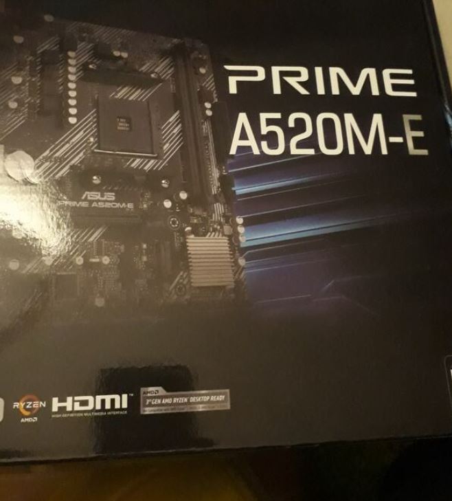 Asus Prime A520M-E Anakart
