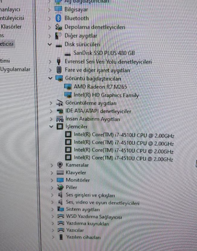 DELL 15 5547 Dokunmatik Ekran Laptop