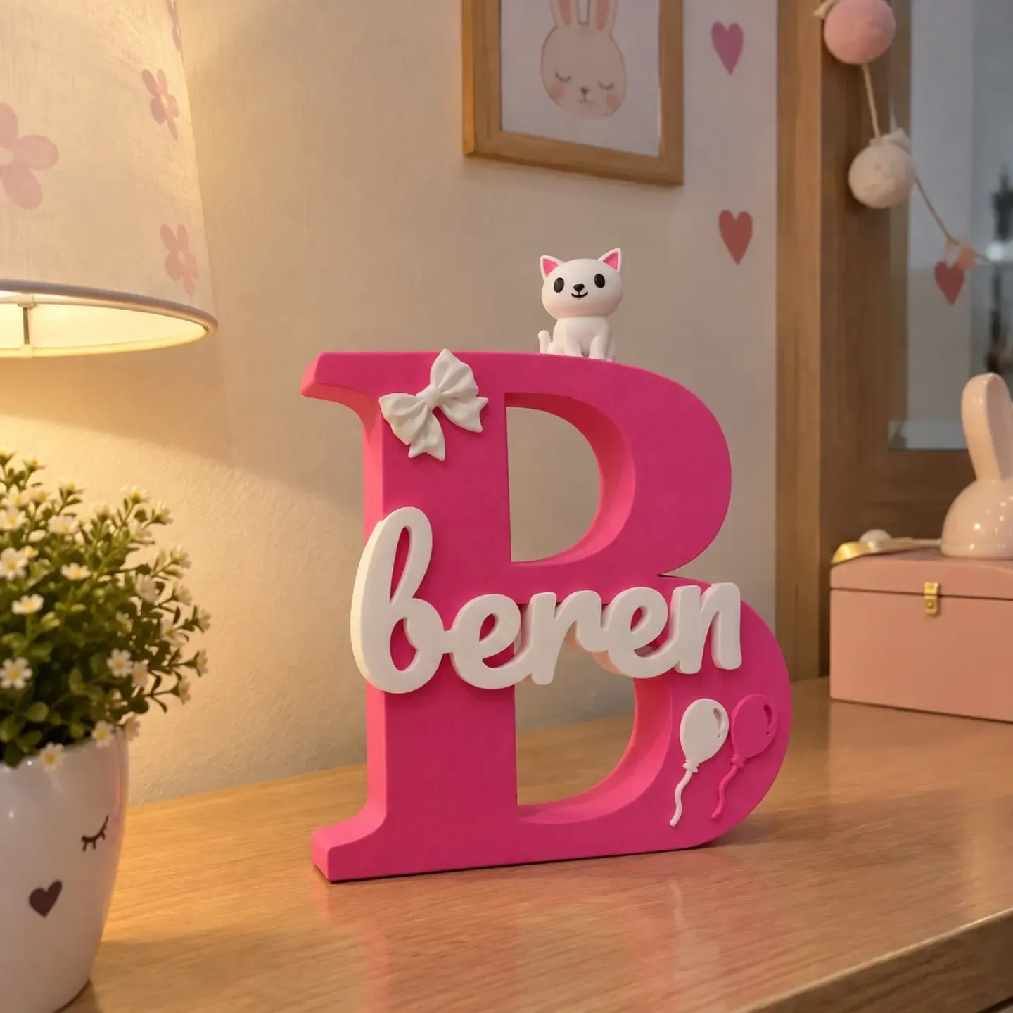 3D Baskı İsme Özel Tasarım