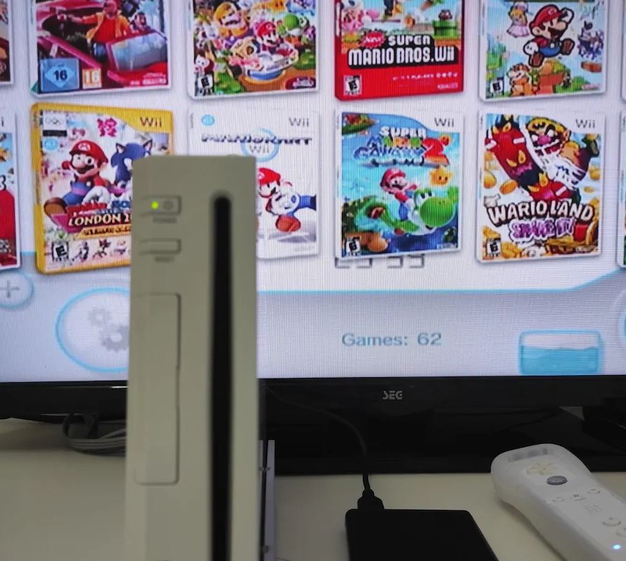 Nintendo Wii Oyun Konsolu 62 Oyun Set