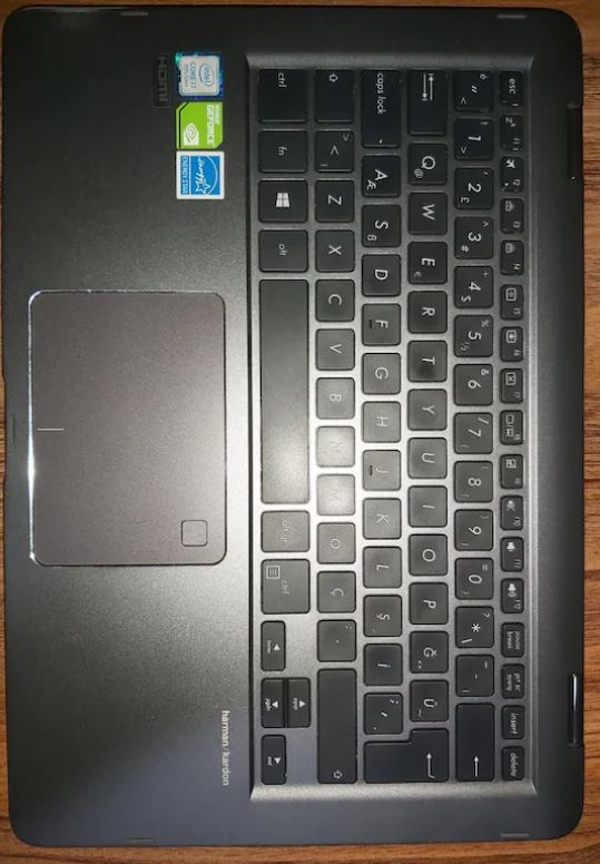 Asus ZenBook Dokunmatik Ekran Laptop