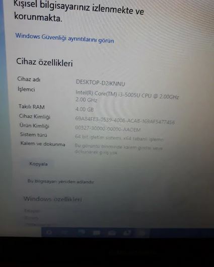 Grunding Laptop Dizüstü Bilgisayar
