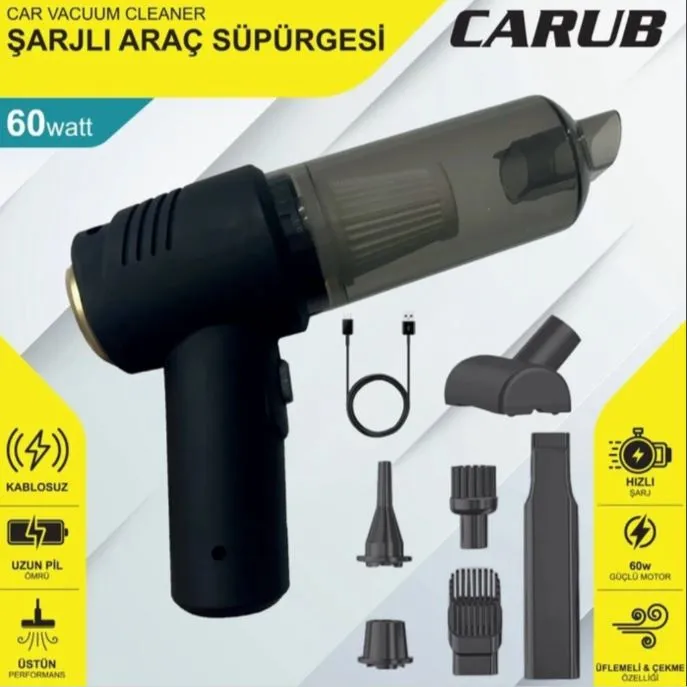 Carub Oto Araç Süpürgesi