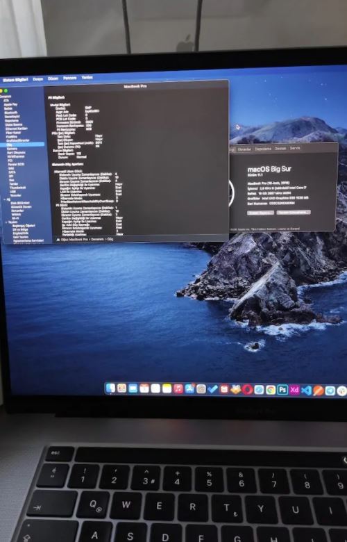 MacBook Pro 2020 i7 16inc