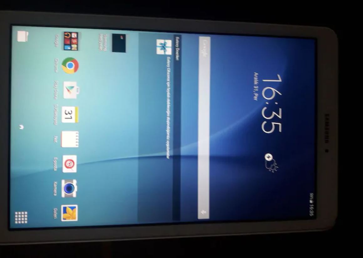 Hatasız Samsung Tablet