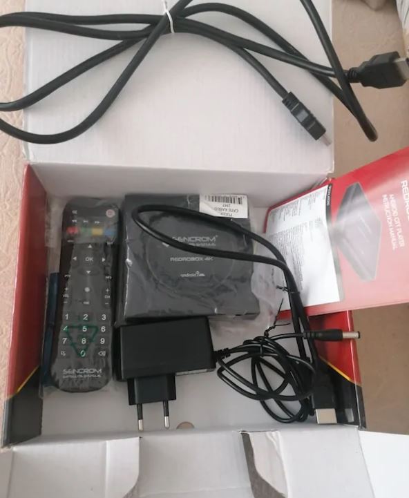 Sencrom Redrobox 4K Uydu Alıcı