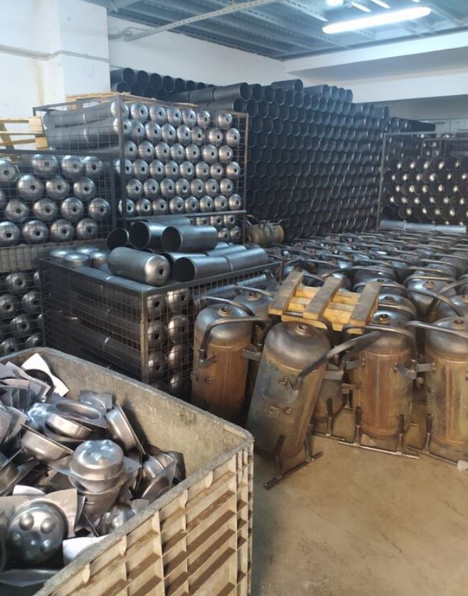6KG Kuru Kimyevi Tozlu Yangın Tüpü
