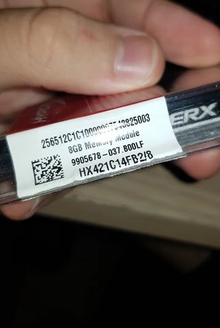 Kingston Fury HyperX C14 DDR4 8GB RAM