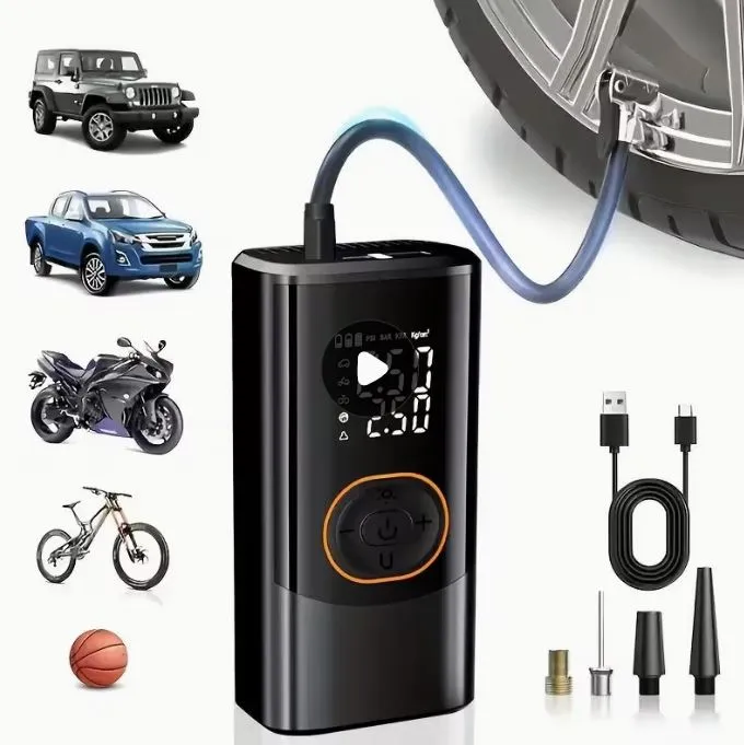 Dijital Basınç Göstergeli Hava Kompresörü