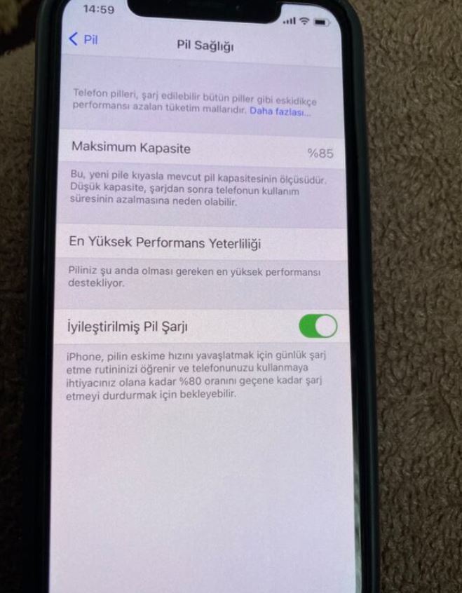 iPhone X 64 GB Siyah