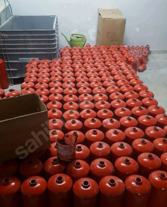 6KG Kuru Kimyevi Tozlu Yangın Tüpü