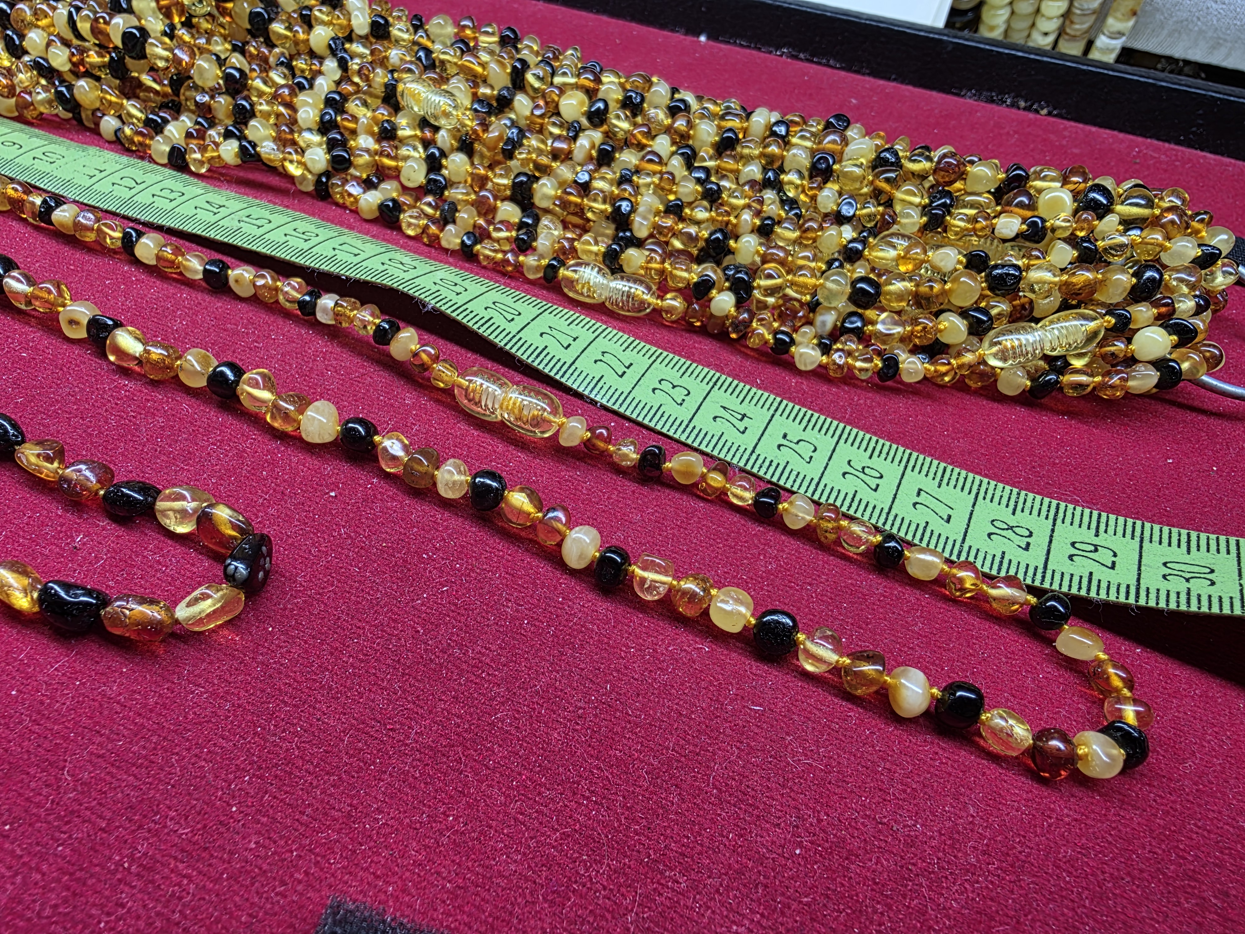 kehribar kolye Yetişkin Boy 60cm