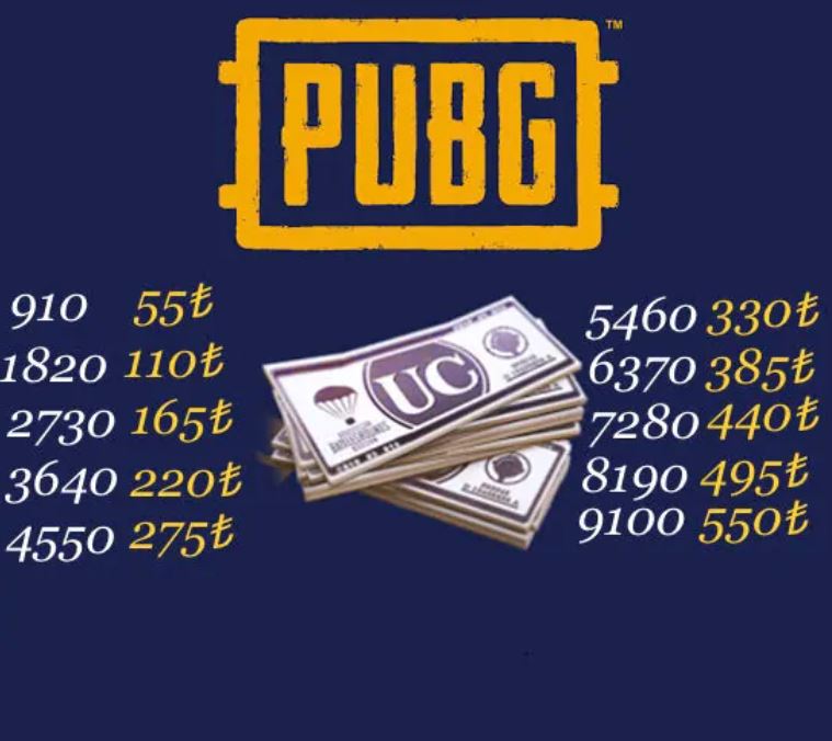 PUBG UC Alma