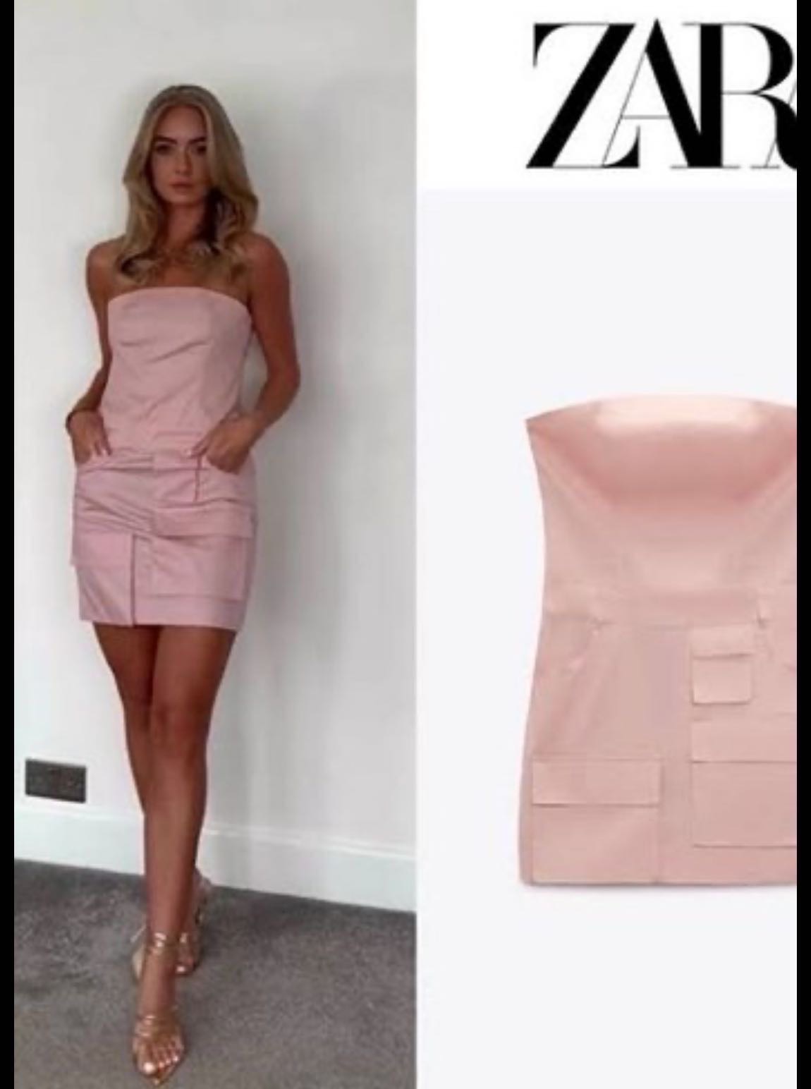 Zara kısa elbise