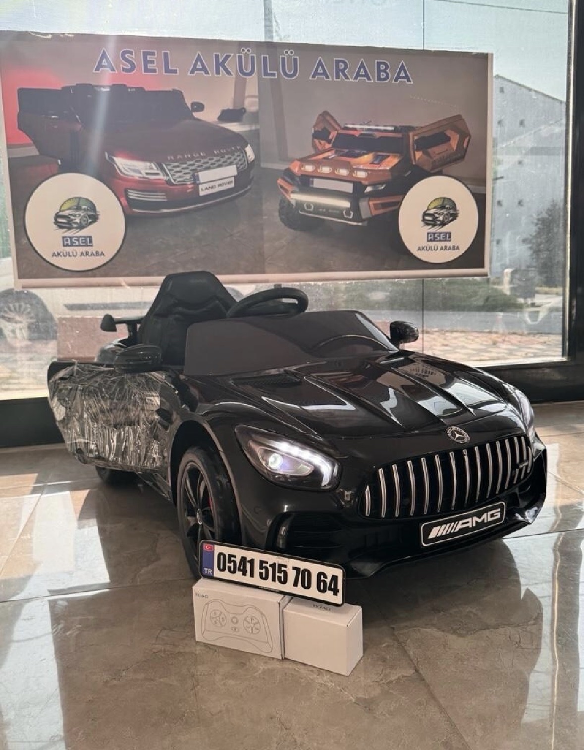 Mercedes AMG Akülü Araba