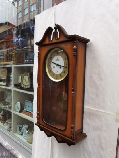 Bero Marka Ahşap Duvar Saati