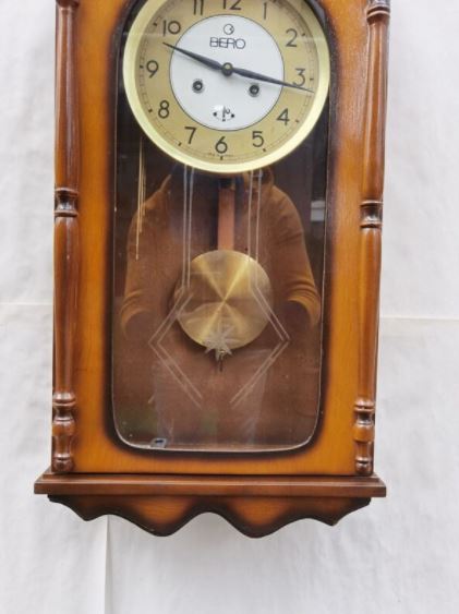 Bero Marka Ahşap Duvar Saati