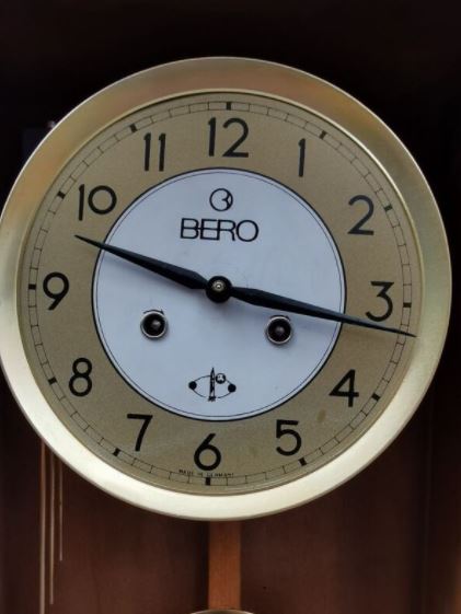 Bero Marka Ahşap Duvar Saati