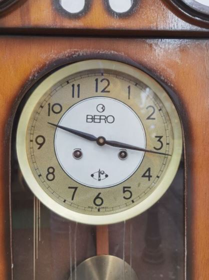 Bero Marka Ahşap Duvar Saati