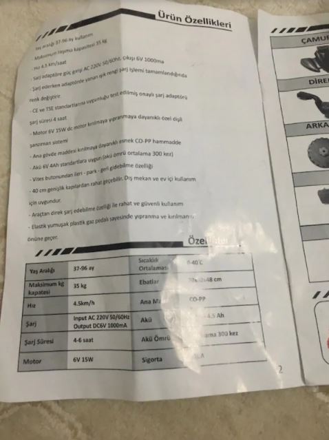 çocuk Motosiklet Motorsiklet