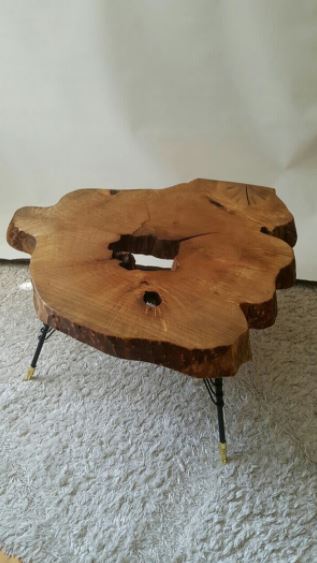 Doğal Ahşap Orta Sehpa