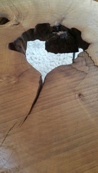 Doğal Ahşap Orta Sehpa