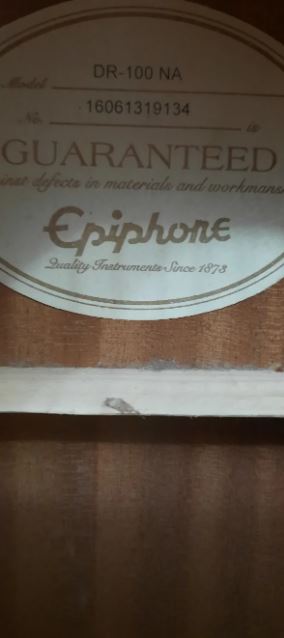 Epiphone DR100 Akustik Gitar