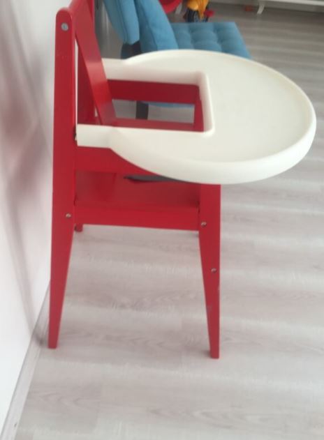 ikea Ahşap Bebek Yemek Sandalyesi Masası