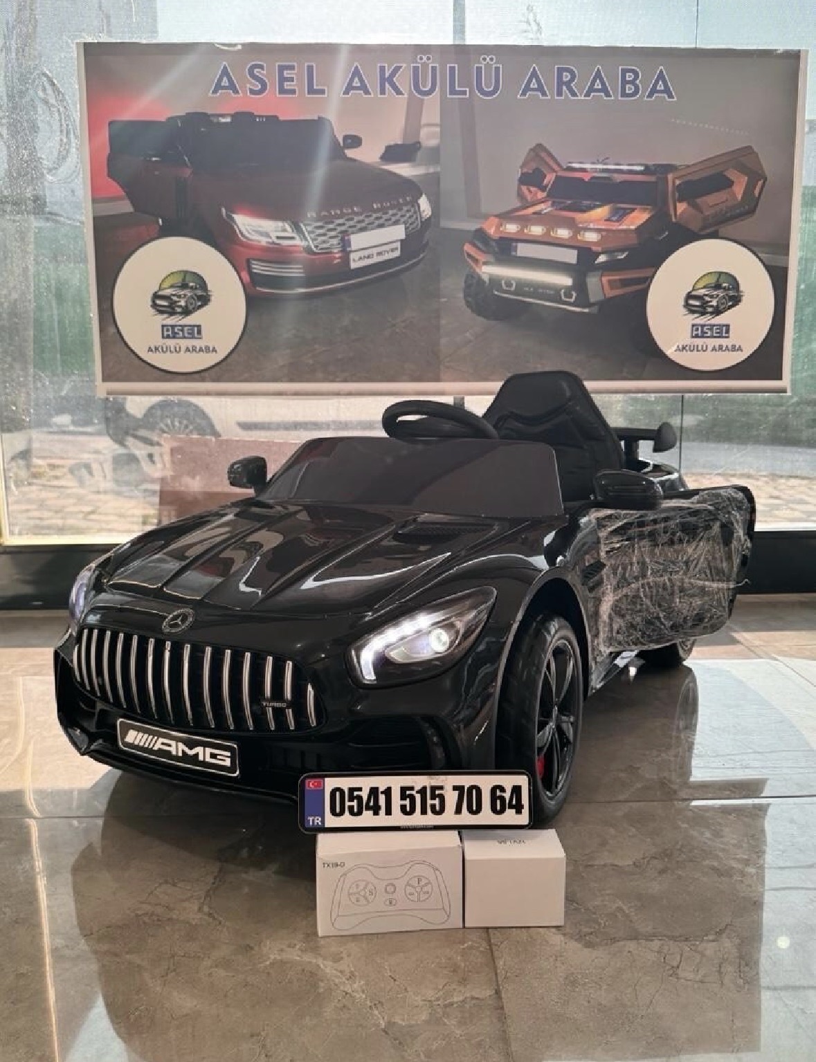 Mercedes AMG Akülü Araba