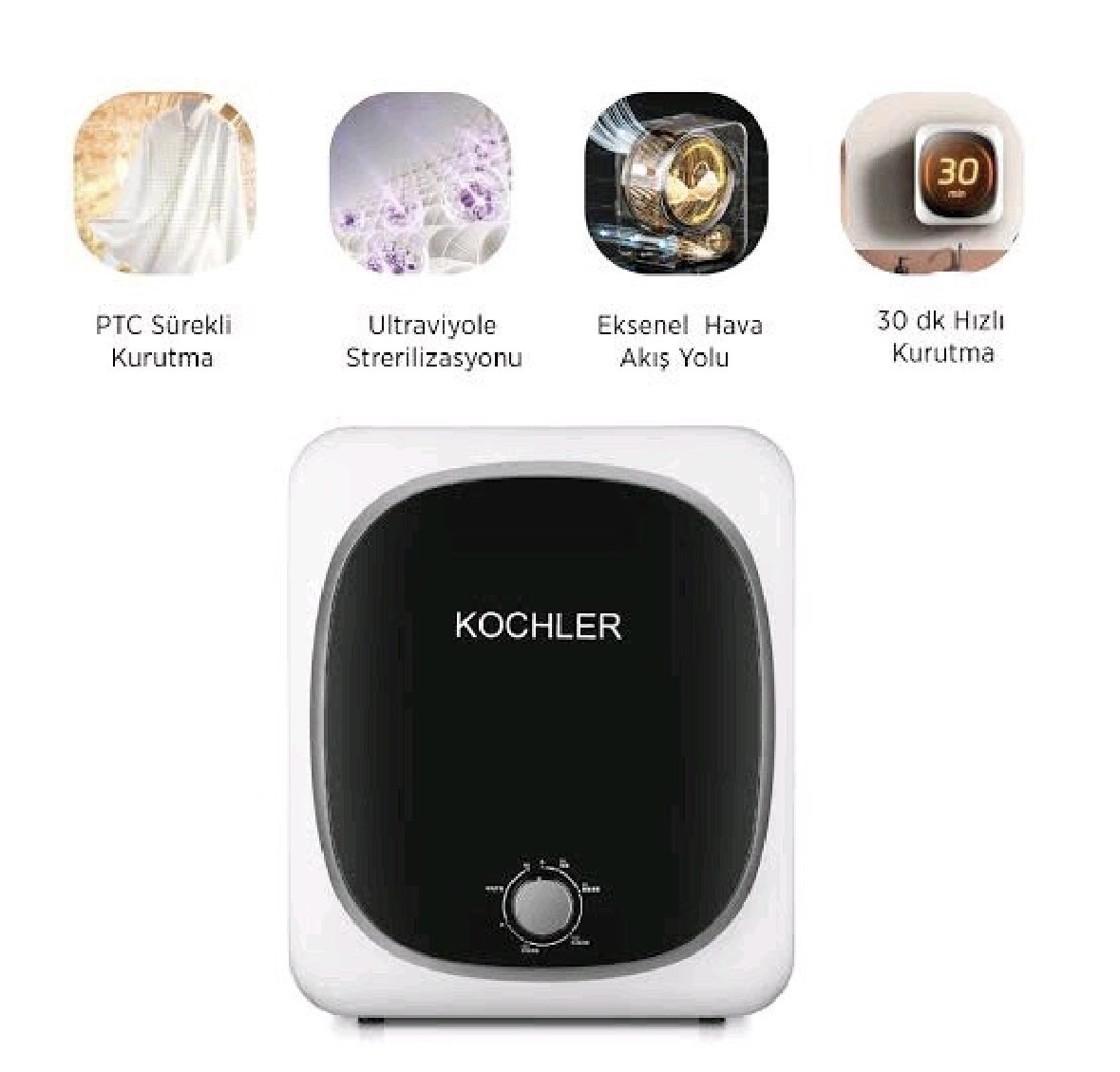 KOCHLER 4Kg Mini Çamaşır Kurutma Makinesi