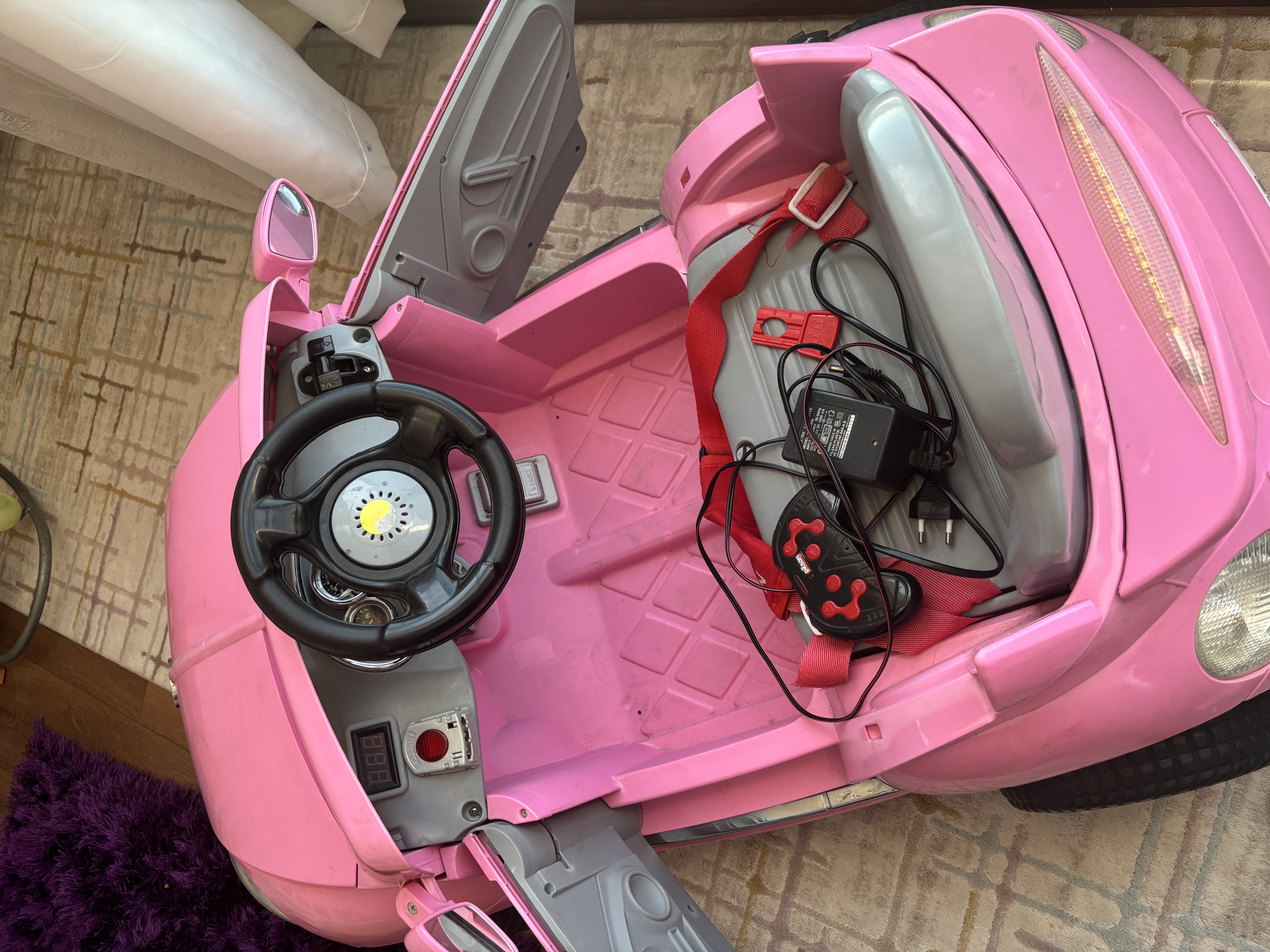 Pilsan Akülü Araba Pembe