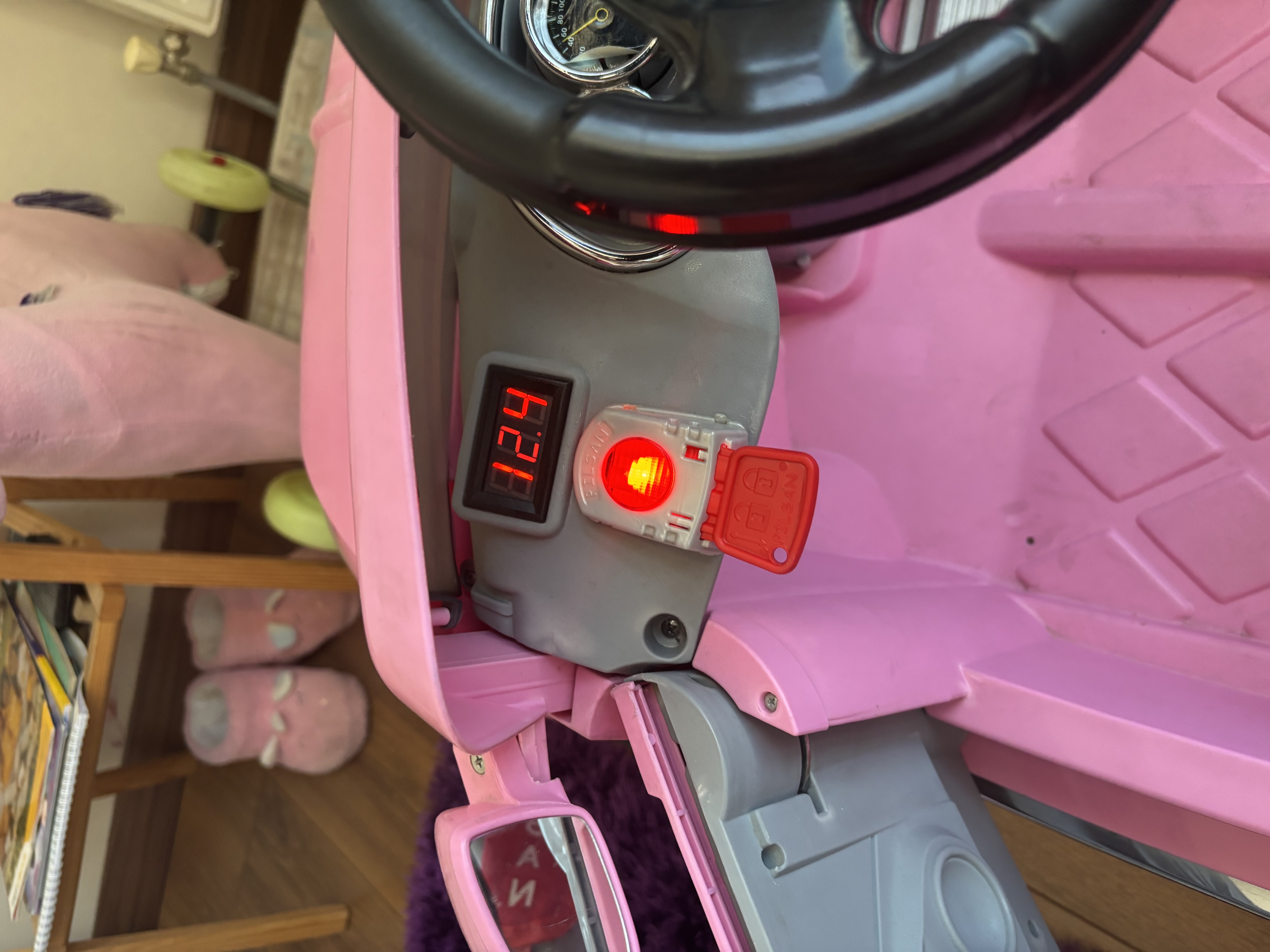 Pilsan Akülü Araba Pembe