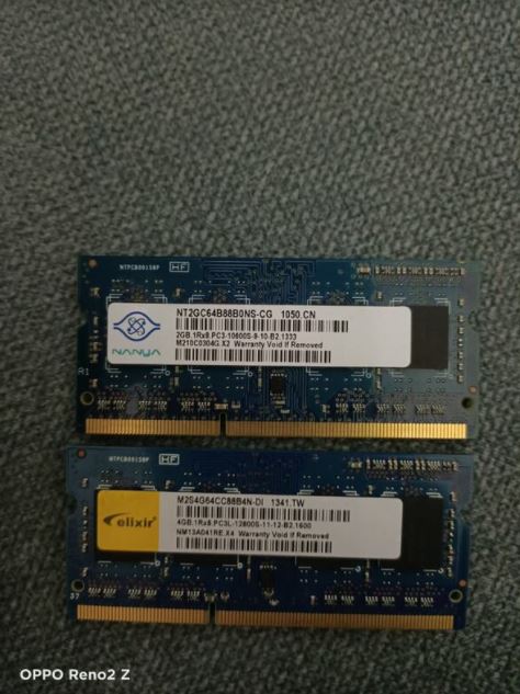 Laptop Ram DDR3 6GB