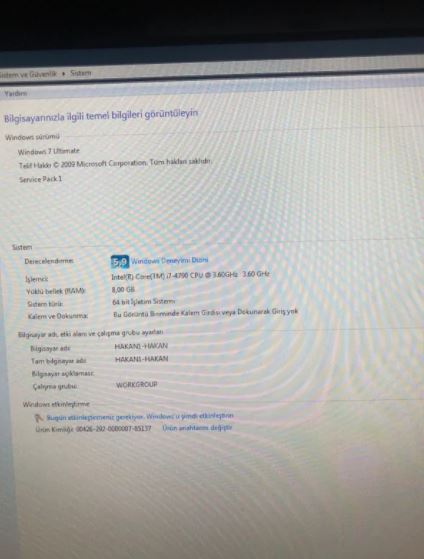 Oyuncu Bilgisayarı Gamer PC