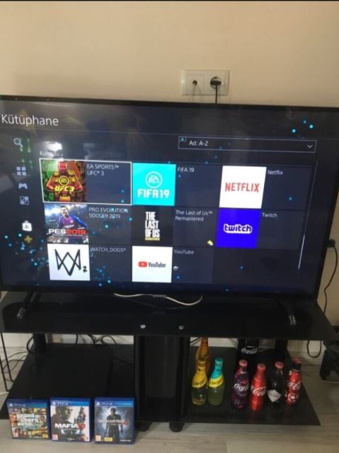 PS PlayStation 4 Full Set Oyunlu