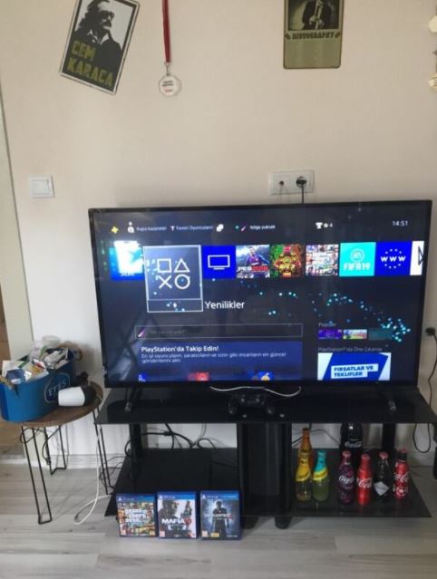 PS PlayStation 4 Full Set Oyunlu