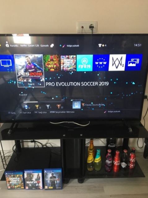 PS PlayStation 4 Full Set Oyunlu