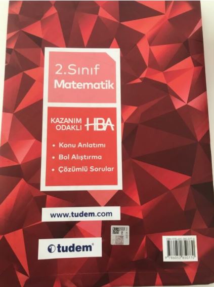 TUDEM Matematik 2 Kitabı