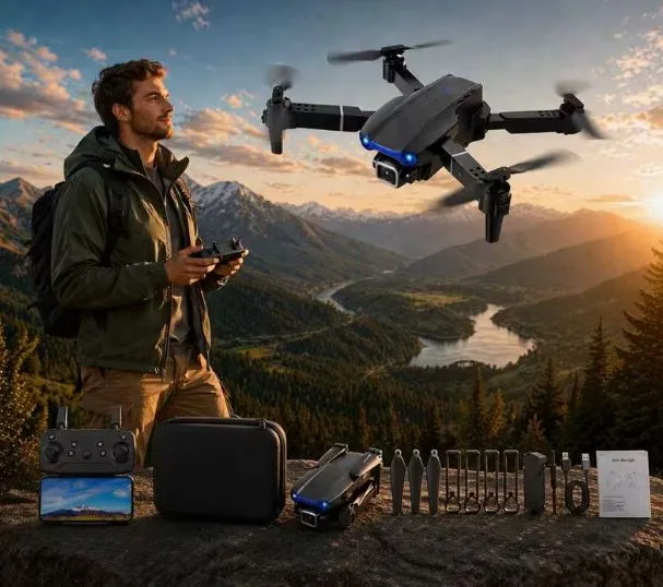 Uzaktan Kumandalı Drone Seti