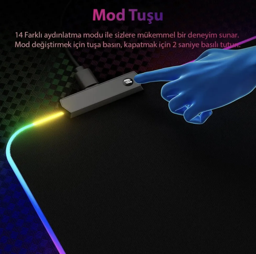 XL RGB Gaming Maus Pad