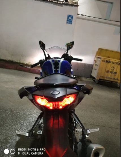 Yamaha R25 Aksesuarlı AraÇ Takaslı