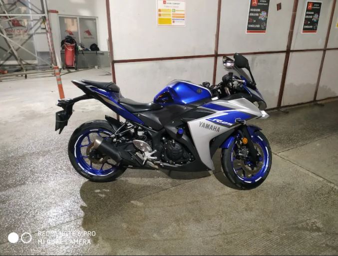 Yamaha R25 Aksesuarlı AraÇ Takaslı